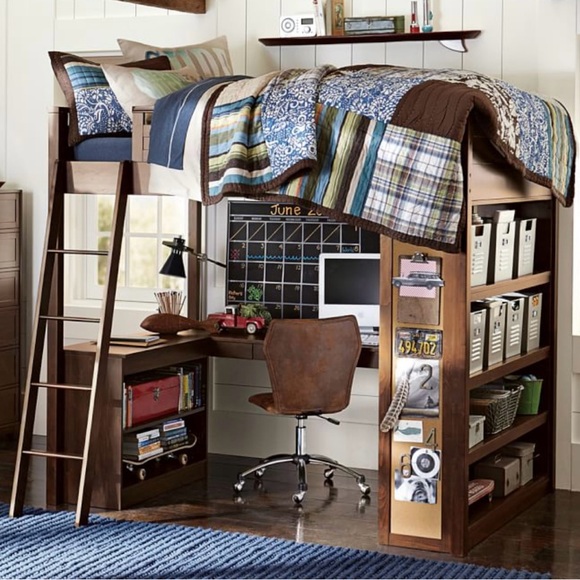 PB Teen Oceanside Quilt Full/Queen Like New - Picture 2 of 3